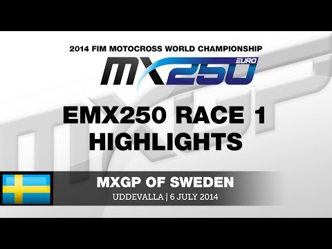 VMX of Sweden 2014 Race 1 Highlights - Motocross