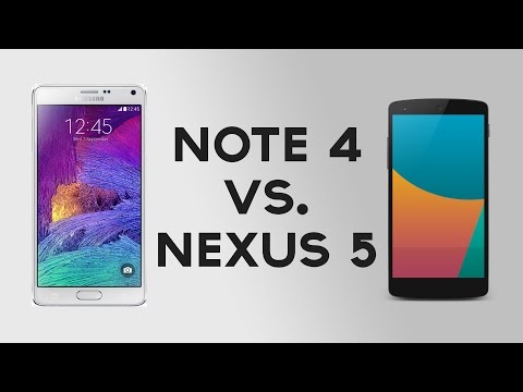 Samsung Galaxy Note 4 vs. Nexus 5 Benchmarks!