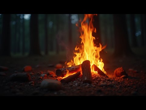 Peaceful Firelight Ambience for Deep Calm