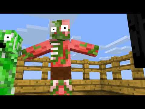 Monster School : Death Worm - Minecraft Animation