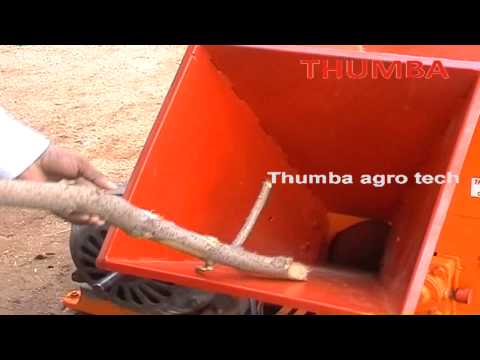 Motor operated chipper And shredder 7.5 Hp