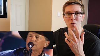 George Strait - Living For The Night (Live @ Reliant Stadium/2009) REACTION!
