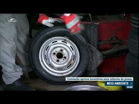 Isenção de tributos para reforma de pneus avança no Senado