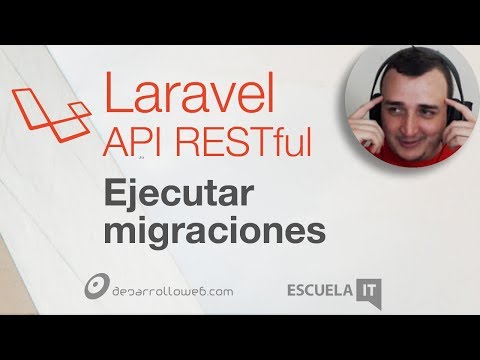 Ejecutar las migraciones de un proyecto Laravel 5 5