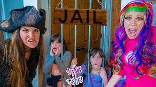 Princess Lollipop SAVES Twins Kate and Lilly from the Pirate Witch!