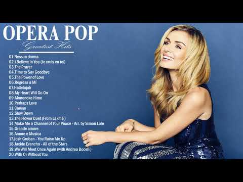 Top 20 Opera Songs Ever - Andrea Bocelli, Céline Dion, Sarah Brightman .. Non stop Playlist