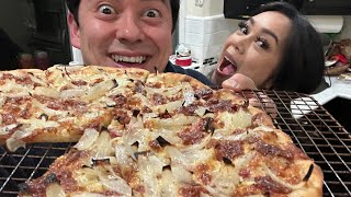 Weirdest Pizza Sauce Ever… sourdough pizza session!