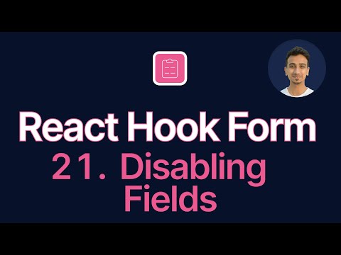 React Hook Form Tutorial 1 Introduction