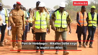Pont de Hèrèdougou : Mikaïlou Sidibé met la pression