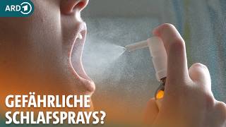 Melatonin bei Schlafstörungen: Wie sinnvoll ist Melatonin Spray zum Einschlafen? | ARD GESUND