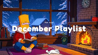 December Chill 🔔LoFi Hip Hop Mix | Cozy Radio in Beautiful Cabin for Studying, Relaxation or Sleep