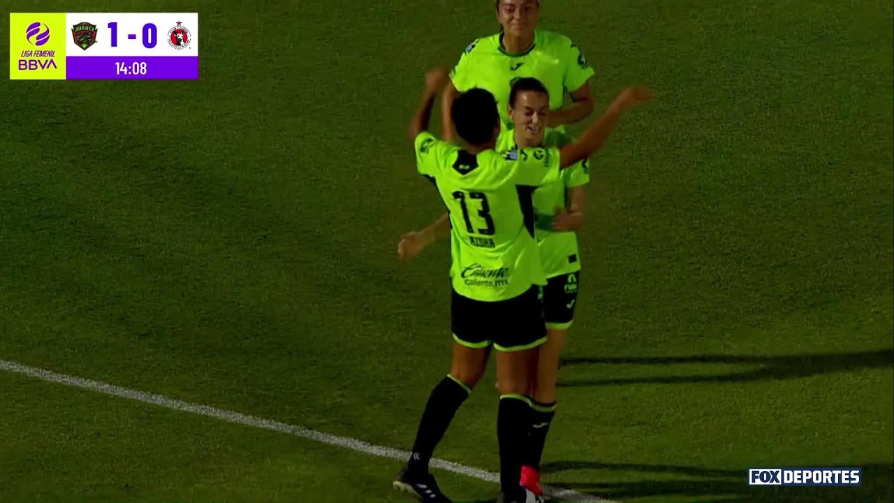 GOL DE AISHA SOLÓRZANO | FC Juárez 2-0 Xolas | Jornada 9 | Liga MX Femenil 2026