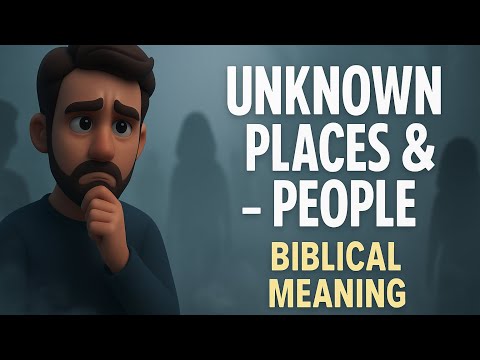 Dreaming of Unknown Places and People – What the Bible Says It Means