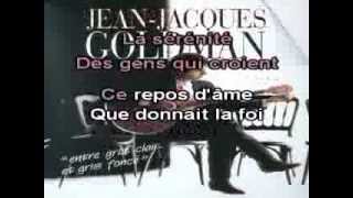 Karaoké Jean-Jacques Goldman &quot;Entre gris clair et gris foncé&quot;