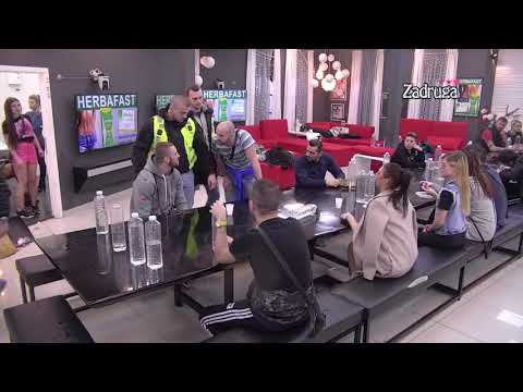 Zadruga 3 - Mlađan pokušava da spusti Mensija, ali ga on ohladio do kraja - 17.02.2020.