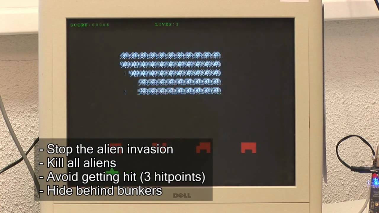 FPGA Space Invaders