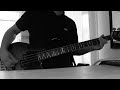 The Cure - Torture (Bass cover)
