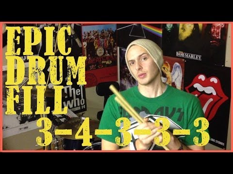 An Epic Drum Fill - 34333 - Drum Lesson #124