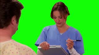 Ron Swanson "I have an uncle who does yoga" Parks and Recreation green screen