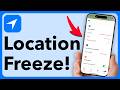 How To Freeze Location On IPhone