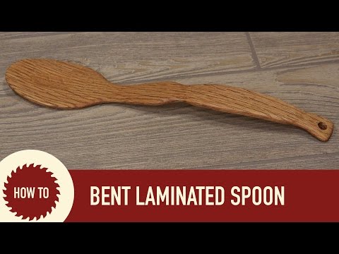 How to Make Bent Laminated Spoon: Mother's Day Gift Video