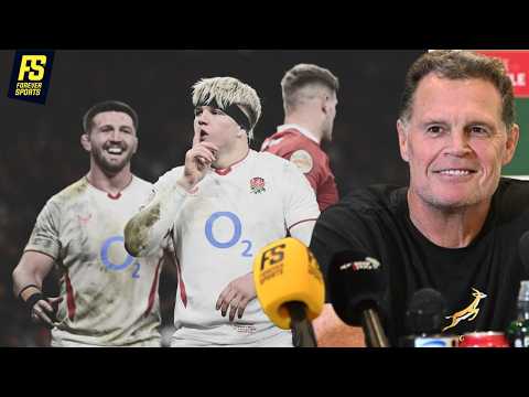 Rassie Erasmus' take on 'fearless' England as Springboks boss praises 'awesome' Henry Pollock