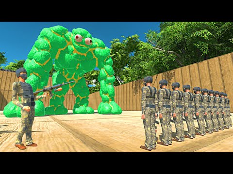 10x Commando Bo vs MAX GIANT UNITS - Animal Revolt Battle Simulator