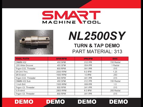 SMART MACHINE TOOL NL 2500SY Multi-Axis CNC Lathes | Hillary Machinery LLC (1)