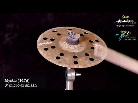 Anatolian cymbals - Mystic 8" micro fx splash