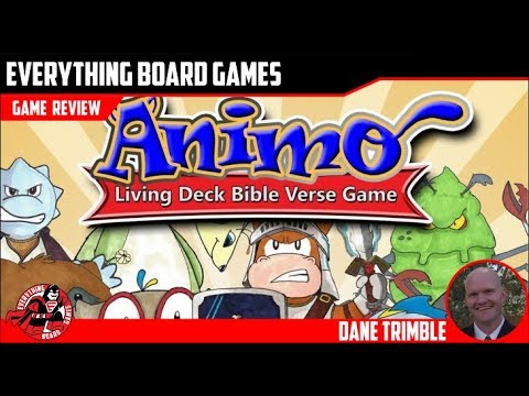 Everything Board Games Animo: Living Deck Bible Verse Card Game Review