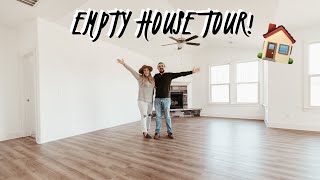 EMPTY HOUSE TOUR! | New Construction
