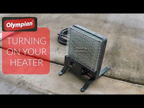 How to Turn On Olympian Wave Heater