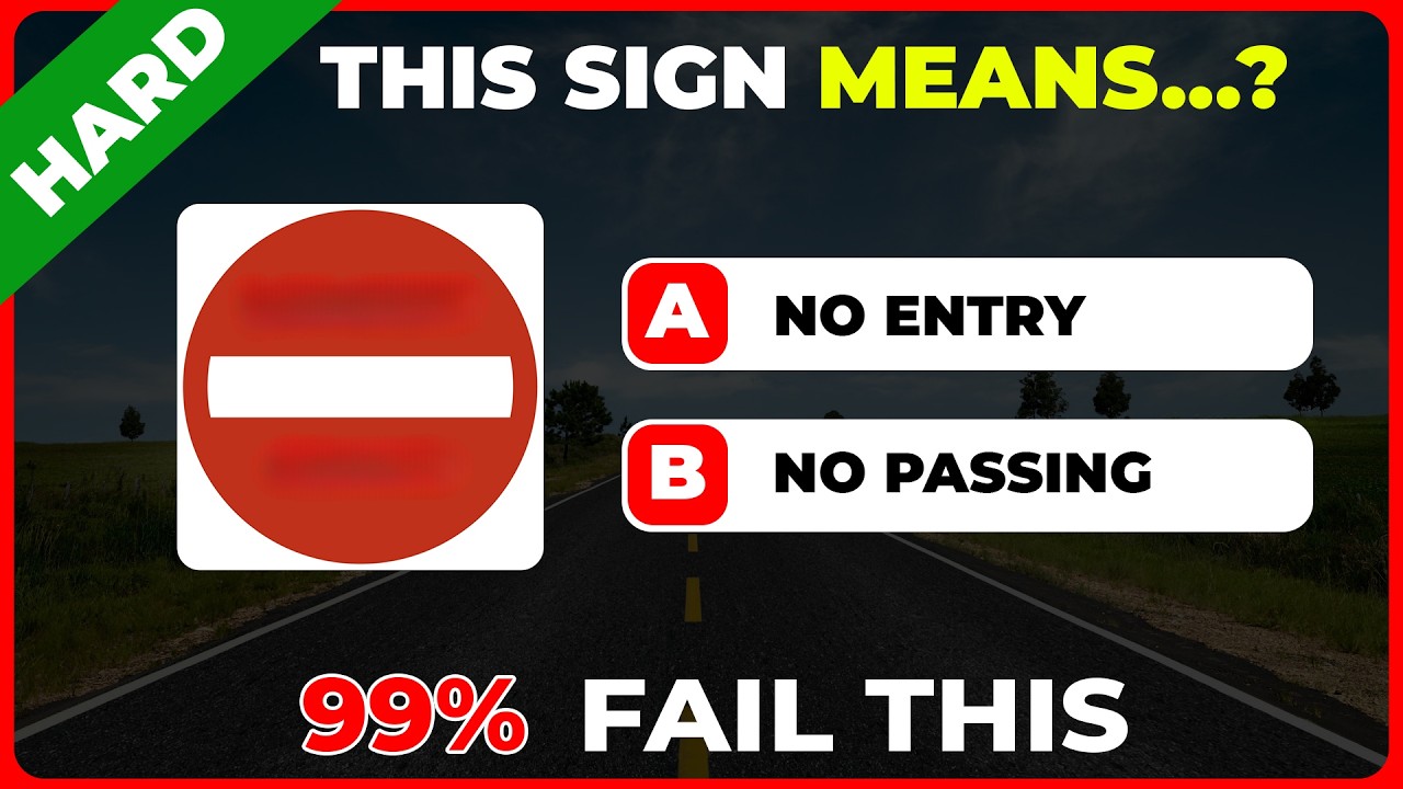 Top 40 US Road Signs You Need for Guaranteed DMV Success | Traffic Signs Quiz 2026