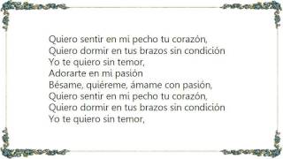 Intocable - Besos Sin Condicion Lyrics