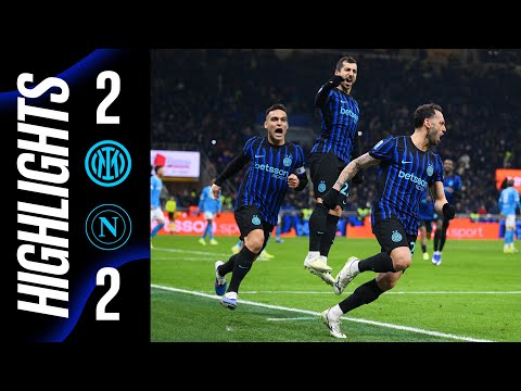 FIRST SEASONAL DRAW ⚖️ | INTER 2–2 NAPOLI | SERIE A 25/26 HIGHLIGHTS 🇬🇧