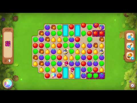 Gardenscapes level 2731 19 moves no boosters