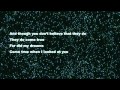 Celine Dion ft. Stevie Wonder - Overjoyed (Lyrics ...