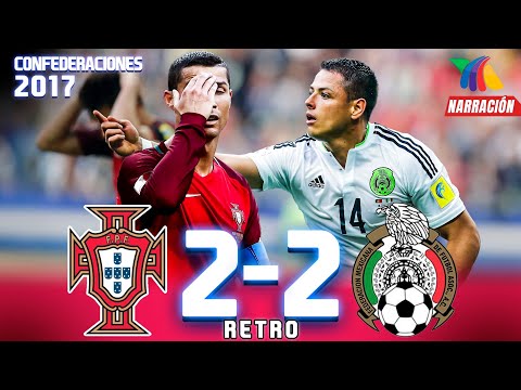 FINAL de INFARTO en KAZÁN 🥶 Portugal 2-2 México ⚽ Confederaciones 2017 - Narración TV Azteca