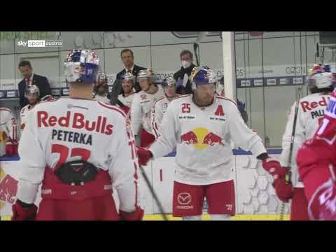 ICE Hockey League, 6. Runde: EC Red Bull Salzburg - EC KAC 4:2