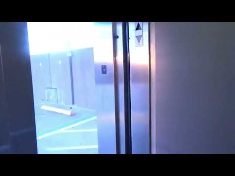 Happy 330A Day!! Crusty Schindler 330a Hydraulic Elevator @ Municipal Parking Garage Punta Gorda FL