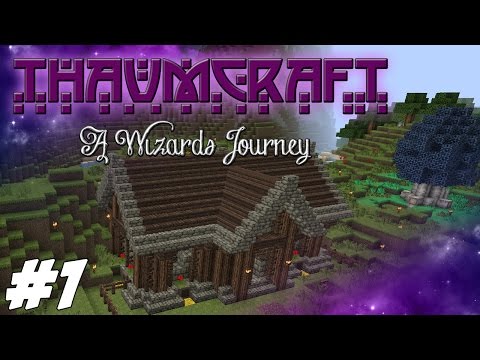 Thaumcraft 4.2 (1.7.10) - A Wizards Journey - Magical Lands #1