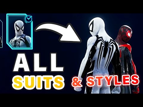 All Suits & Styles for Peter & Miles ► Spider Man 2