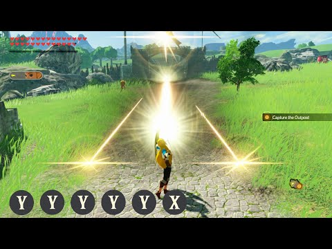Hyrule Warriors: Age of Calamity - Zelda Bow Of Light Weapon Complete Moveset