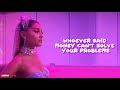Ariana Grande 7 Rings Lyrics Video
