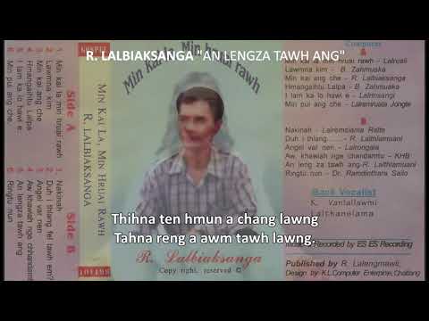R. Lalbiaksanga - An lengza tawh ang.