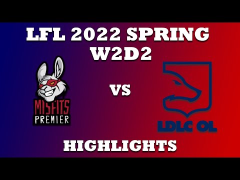 MFP vs LDLC Highlights LFL Week 2 Day 2 - Misfits Premier vs LDLC OL  [ENG Casters]