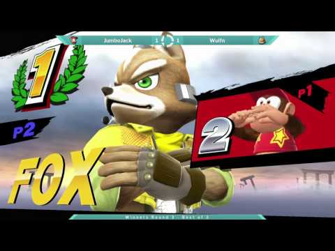 SOS 43 WR3 - JumboJack (Diddy Kong) vs Wulfn (Fox)