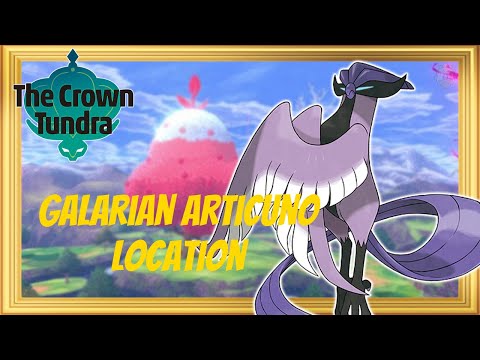 How to Find and Catch Galarian Articuno in Pokémon Sword and Shield - The Crown Tundra Location