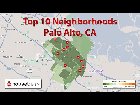 Top 10 Neighborhoods in Palo Alto, CA - Houseberry.com