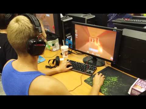 latrommi playing @ MOSCOW QUAKE LAN PARTY #19